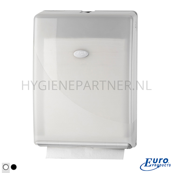 DP201007-50 Euro Products Pearl White handdoekdispenser multifold en C-vouw