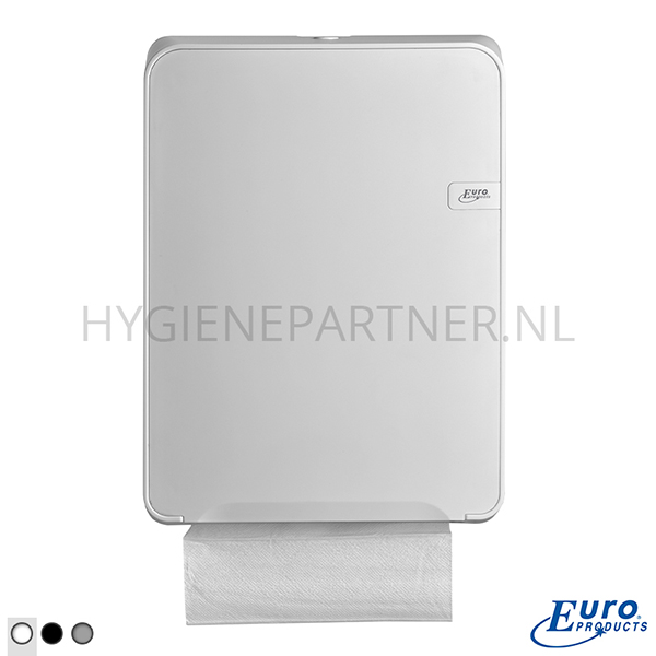 DP201029-50 Euro Products Quartz White handdoekdispenser multifold en C-vouw