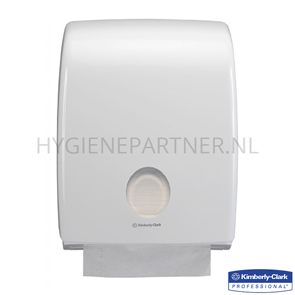 DP201032-50 Kimberly-Clark Aquarius 6954 handdoek dispenser wit