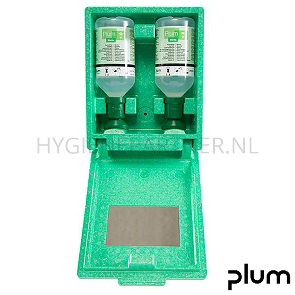 EH201071 Plum 4650 oogspoelstation Box sodium chloride steriel 2x500 ml