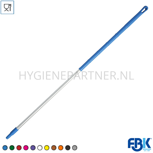 FB051001-30 FBK 29814-2 aluminium steel ergonomisch 32x1500 mm blauw