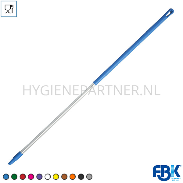 FB051010-30 FBK 29813-2 aluminium steel ergonomisch 1300x32 mm blauw