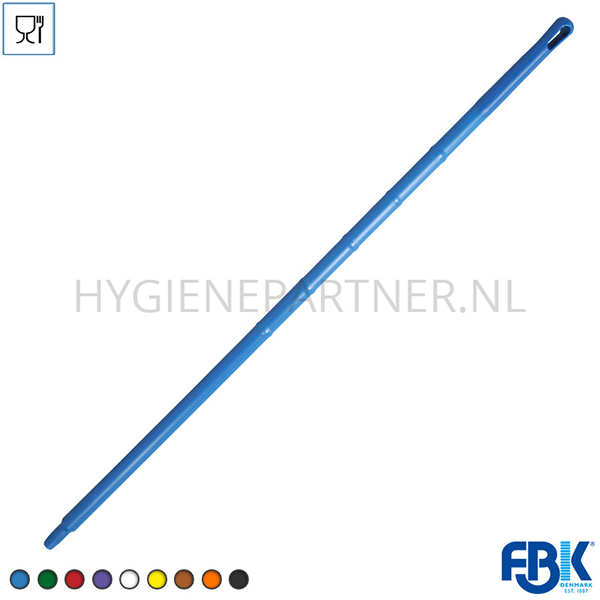 FB051018-30 FBK 29904-2 polypropyleen steel one-piece ergonomisch 1500 mm blauw