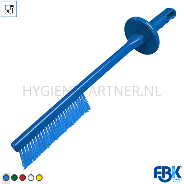 104478.030 FBK 50155-2 veiligheidsborstel hard 510x100 mm blauw