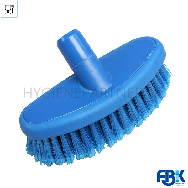 FB151017-30 Borstel waterdoorvoer zacht FBK 22104-2 200x80 mm blauw