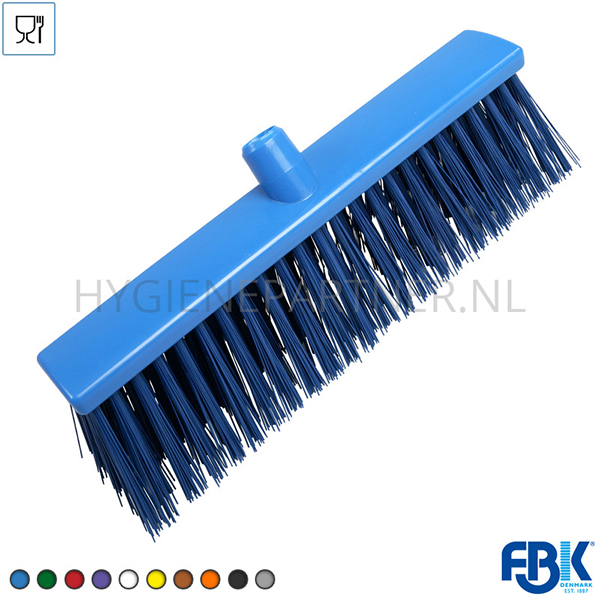 FB151021-30 Bezem hard FBK 25190-2 400x60 mm blauw