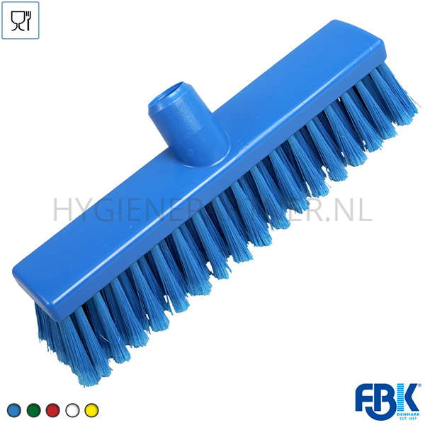 FB151045-30 Veger PP gespleten vezel zacht FBK 20306-2 280x50 mm blauw