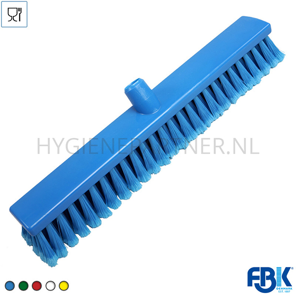 FB151046-30 Veger PP gespleten vezel zacht FBK 26306-2 500x60 mm blauw