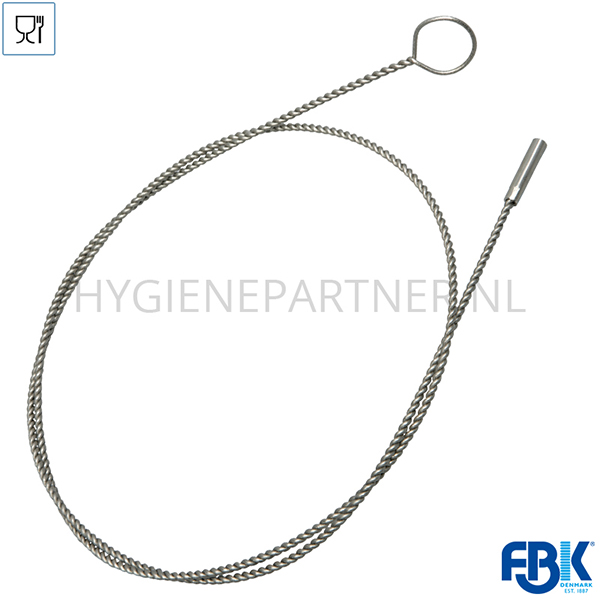 FB201011 Flexibele kabel voor pijpborstelsteel RVS FBK 10781 3000 mm