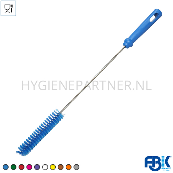 FB201019-30 Pijpborstel medium FBK 10756-2 ø40x500 mm blauw
