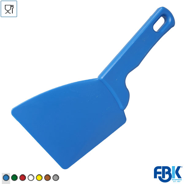 FB251004-30 FBK 82900-2 handschraper ergonomisch polypropyleen 100 mm blauw