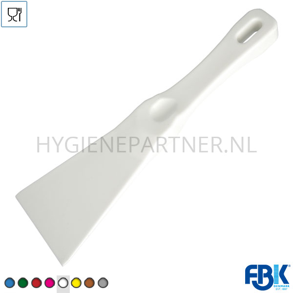 104666.050 FBK 82904-1 handschraper polypropyleen 75 mm wit
