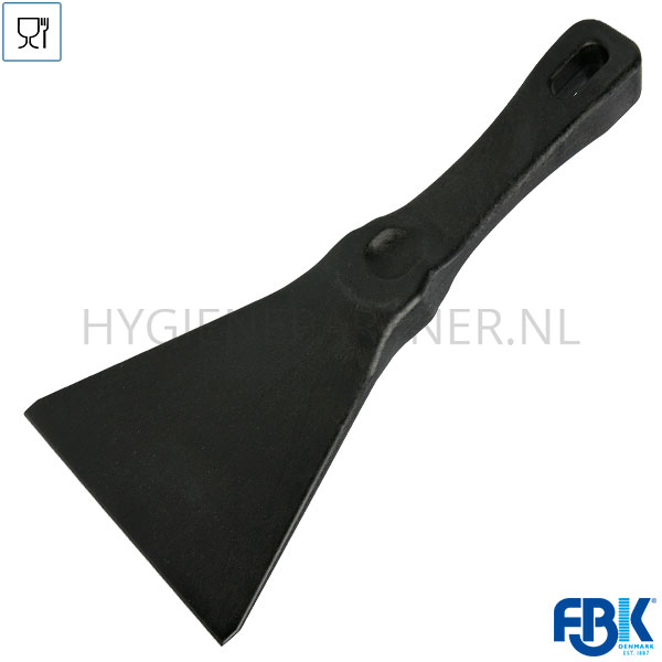 FB261007-90 FBK 82911-6 handschraper nylon hittebestendig 110 mm zwart