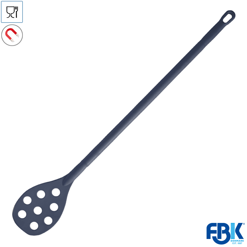 104674.030 FBK 75111-2 roerspatel met gaten detecteerbaar 1135 mm blauw