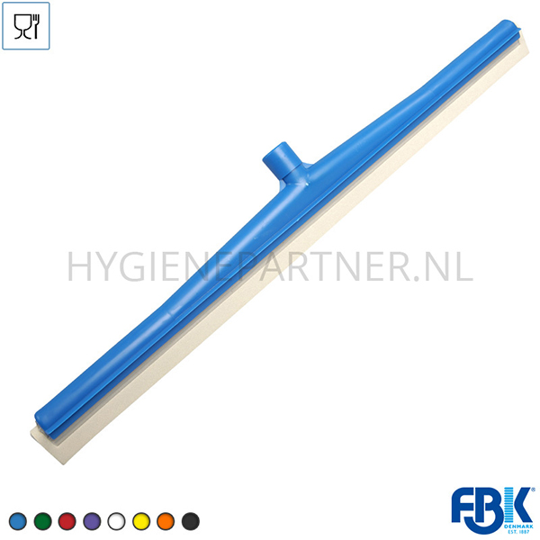 FB291006-30 Vloertrekker vast wit rubber FBK 28703-2 700 mm blauw