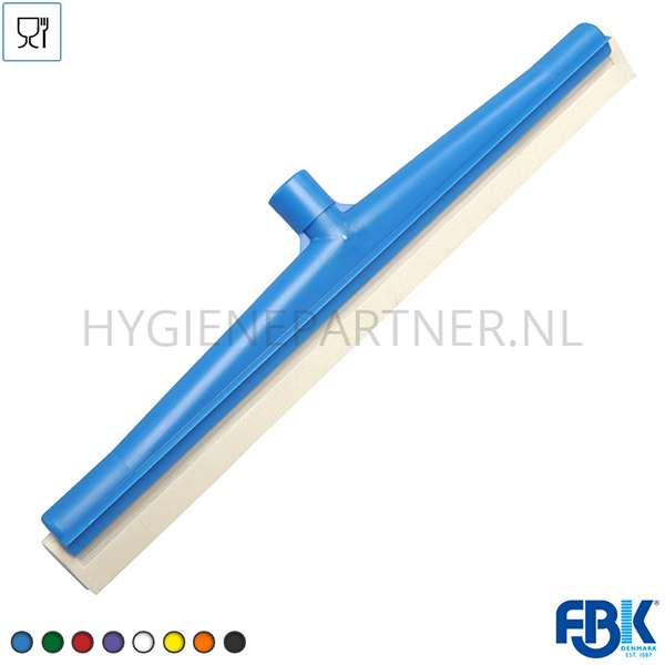 FB291012-30 Vloertrekker wit rubber FBK 28503-2 500 mm blauw