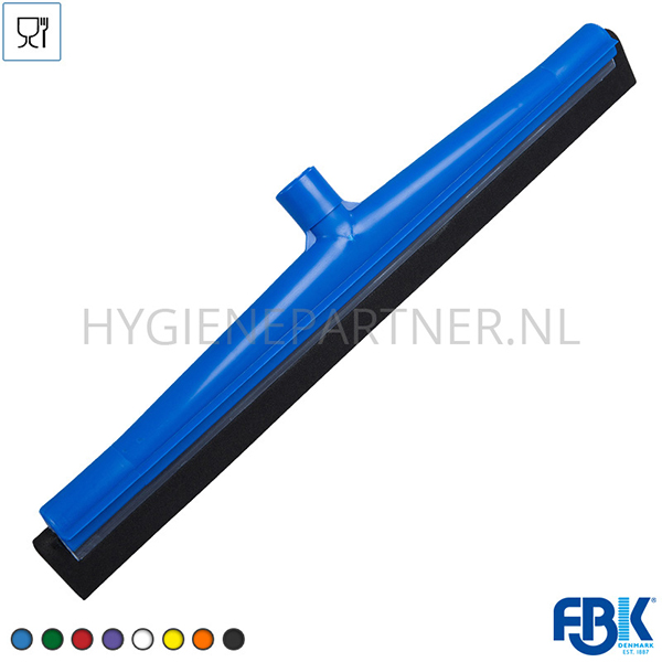 FB291020-30 Vloertrekker vast cassette zwart FBK 28506-2 500 mm blauw