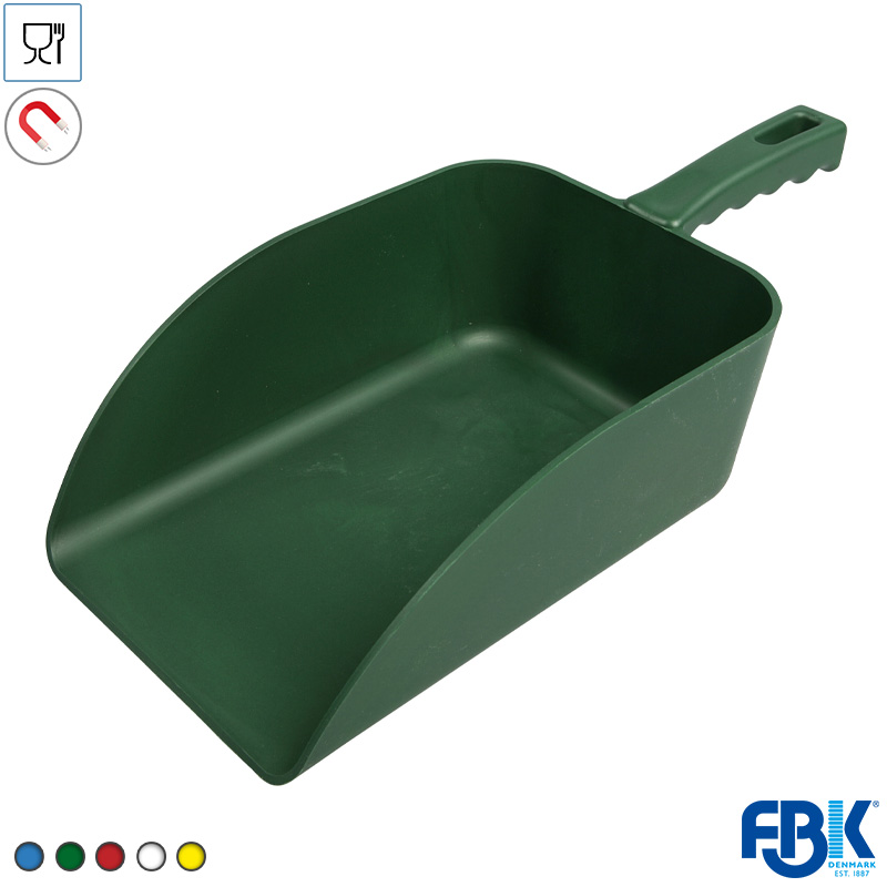 FB451001-20 FBK 75107-5 handschep detecteerbaar polypropyleen 1000 gr groen