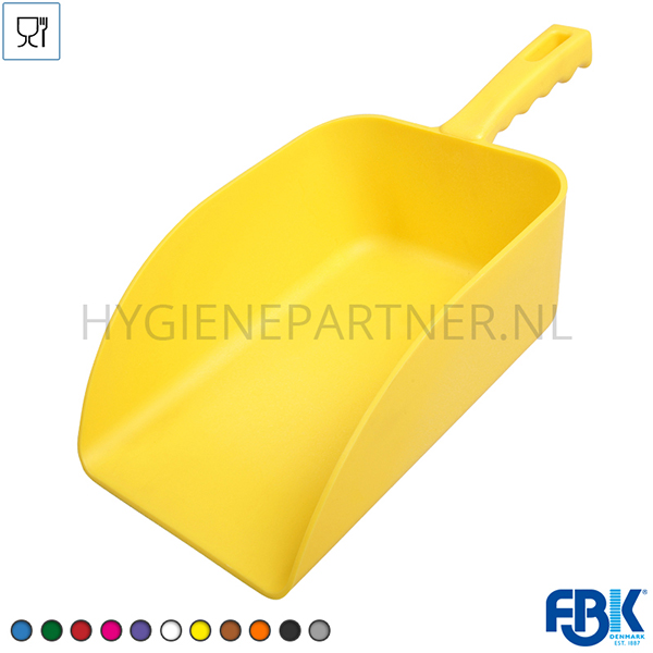 FB451002-60 Handschep FBK 15107-4 160x230x360 mm 1000 g geel