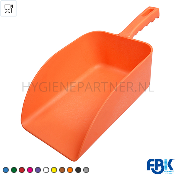 FB451002-70 Handschep FBK 15107-7 160x230x360 mm 1000 g oranje