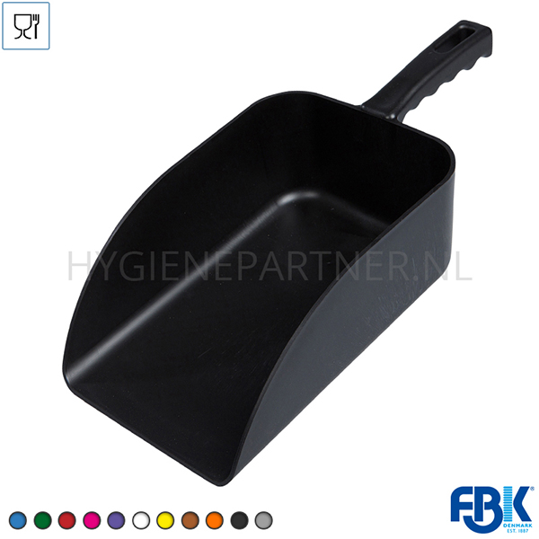 FB451002-90 Handschep FBK 15107-6 160x230x360 mm 1000 g zwart