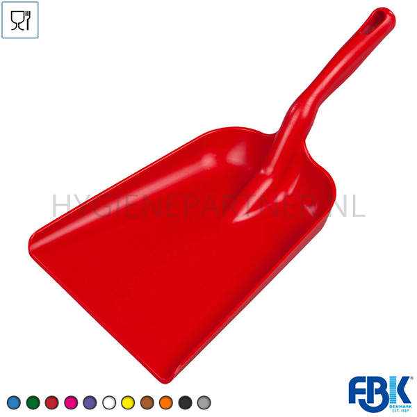 FB451005-40 Handschep groot FBK 80305-3 270x320x540 mm rood