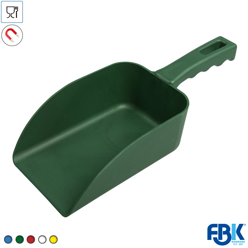FB451007-20 FBK 75105-5 handschep detecteerbaar polypropyleen 500 gr groen