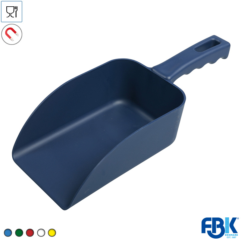 104722.030 FBK 75105-2 handschep detecteerbaar polypropyleen 500 gr blauw