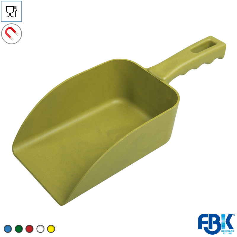 FB451007-60 FBK 75105-4 handschep detecteerbaar polypropyleen 500 gr geel