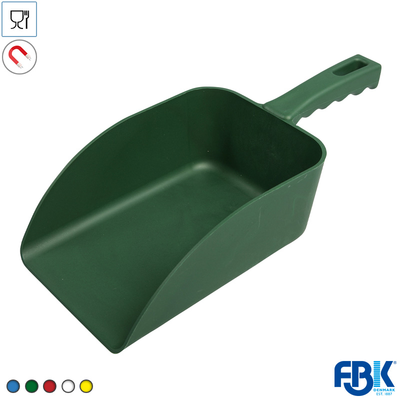 FB451008-20 FBK 75106-5 handschep detecteerbaar polypropyleen 750 gr groen
