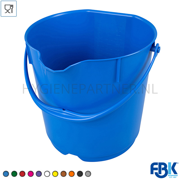 FB501001-30 Emmer FBK 80101-2 15 liter blauw