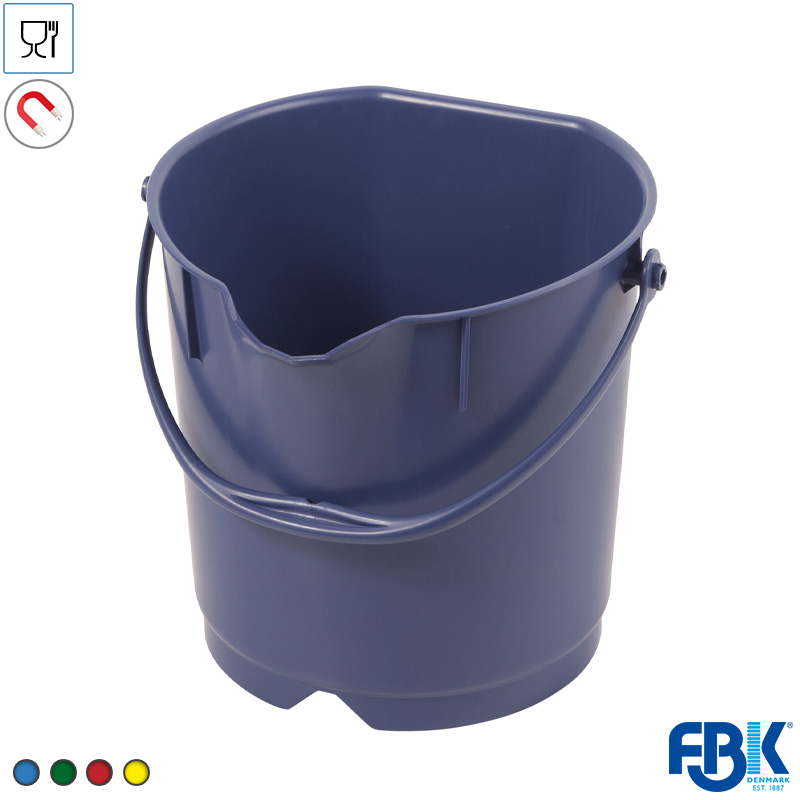 FB501007-30 FBK 70102-2 emmer detecteerbaar polypropyleen 9 liter blauw