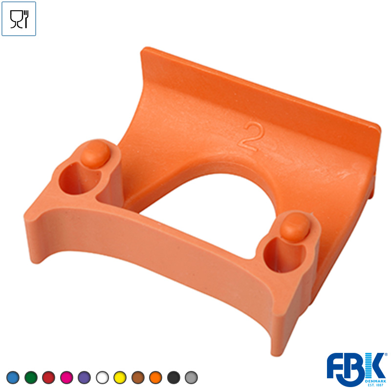 104738.070 Ophangklem voor ophangrail FBK 15151-7 ø28-38 mm oranje