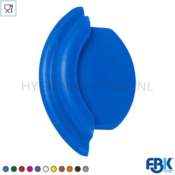 FB551005-30 Einddop ophangrail FBK 80005-2 blauw