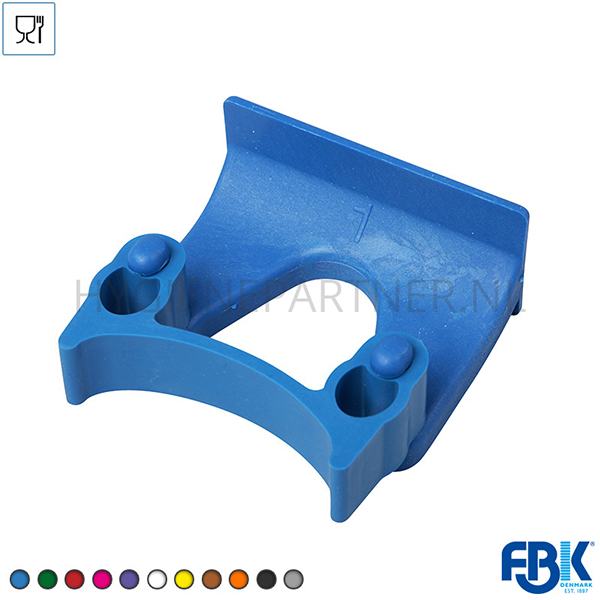 FB551006-30 Ophangklem voor ophangrail FBK 15150-2 ø22-32 mm blauw