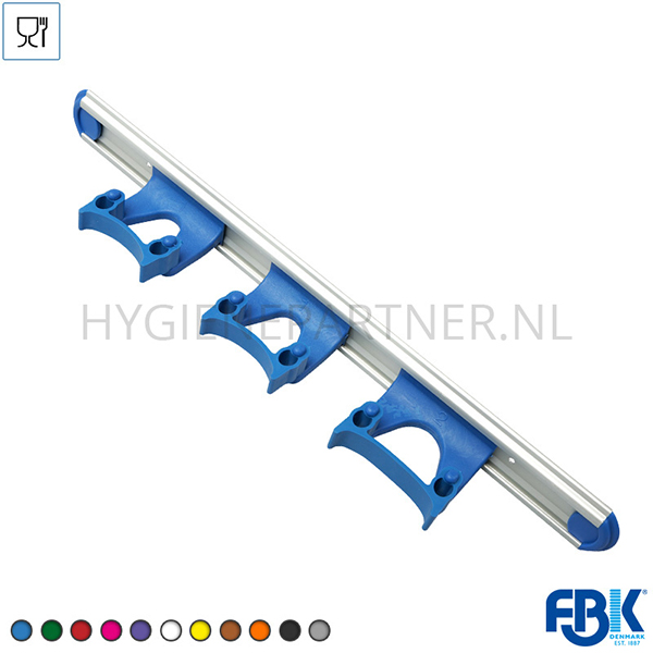 FB551011-30 Ophangsysteem 3x klem FBK 15155-2 460x65 mm blauw