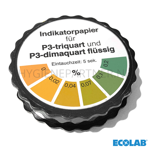 113076.000 Ecolab P3-Triquart testpapier voor Quat residuen