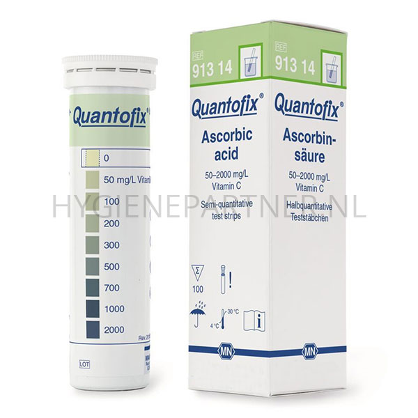 HC051006 Quantofix Ascorbinezuur teststrookjes 0-2000 mg/l