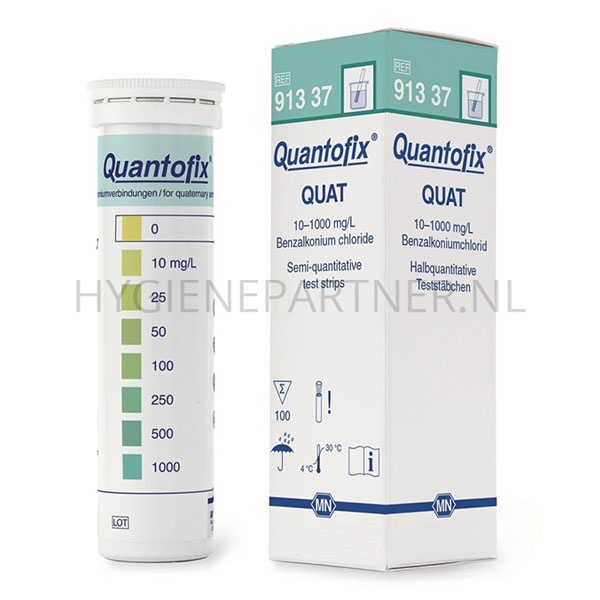 HC051012 Quantofix Quat teststrookjes 0-1000 mg/l