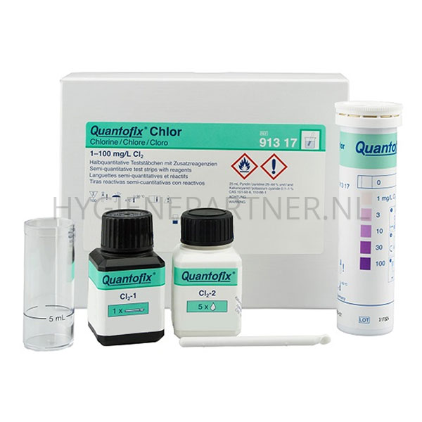 HC051015 Quantofix Chloor teststrookjes 0-100 mg/l