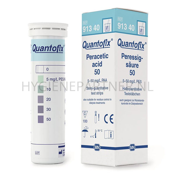 HC051016 Quantofix Perazijnzuur teststrookjes 0-50 mg/l