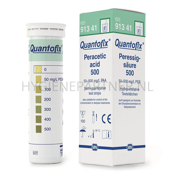 HC051041 Quantofix Perazijnzuur teststrookjes 0-500 mg/l