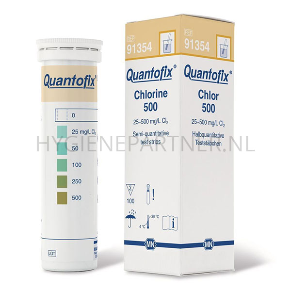 HC051046 Quantofix Chloor teststrookjes 0-500 mg/l