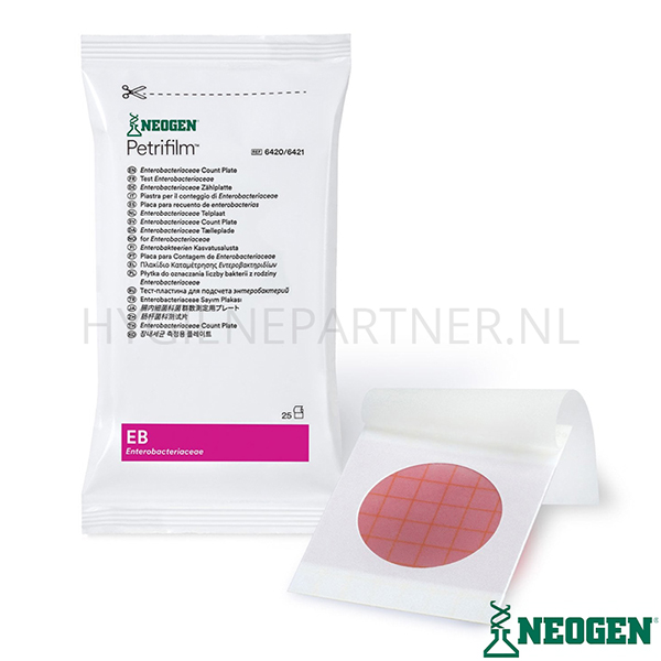 105562.000 NEOGEN 6421 Petrifilm Enterobacteriaceae telplaat 1000 stuks