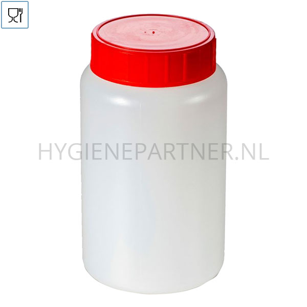 HC401269-40 Monsterfles HDPE steriel met schroefdop Ø58 mm 500 ml transparant