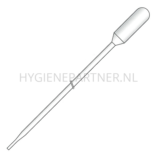 HC401321 Pasteurpipetten steriel 225 mm vulvolume 2.0 ml