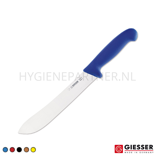 MT011045-30 Giesser 6005-21 slagersmes lemmet 21 cm blauw