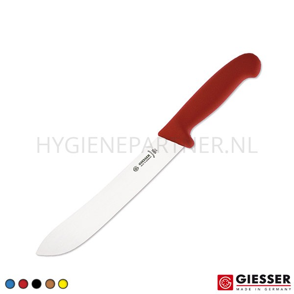 MT011045-40 Giesser 6005-21 slagersmes lemmet 21 cm rood