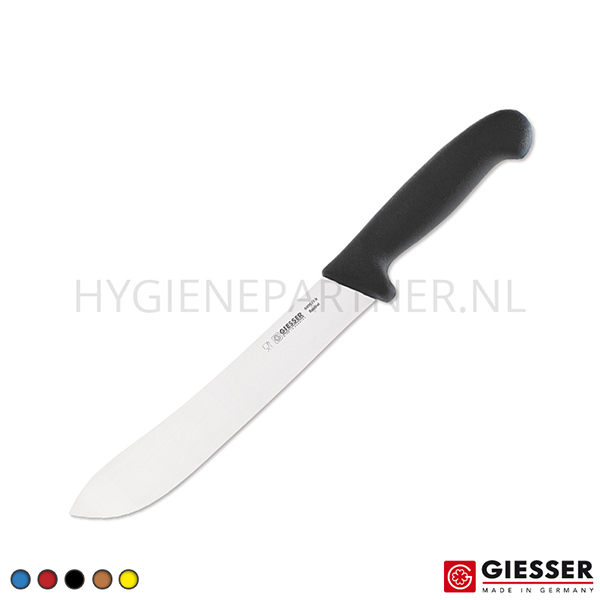 MT011045-90 Giesser 6005-21 slagersmes lemmet 21 cm zwart