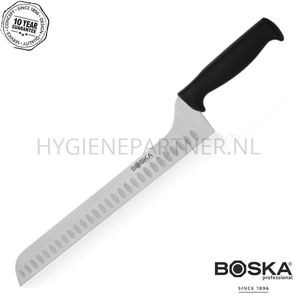 MT041012-90 Boska anti-kleefmes professioneel zwart heft 300 mm
